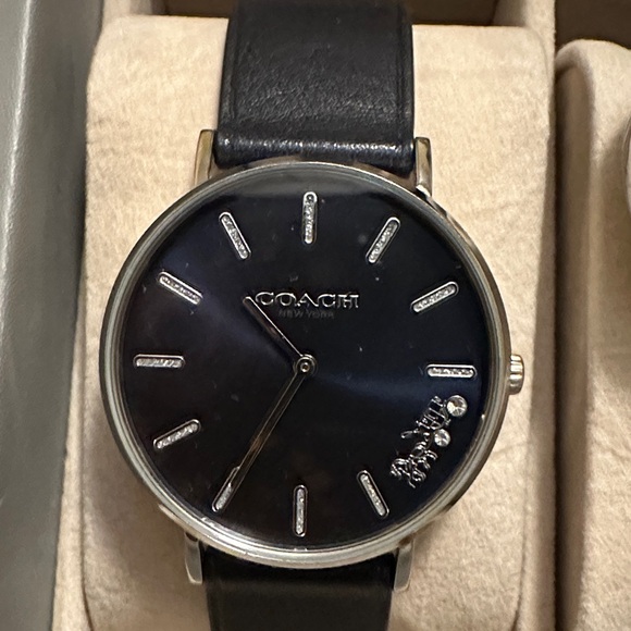 Coach Silver and Black Women’s Watch